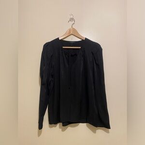 BOBI BLACK LOS ANGELES Elegant Black Women's Top. Size M